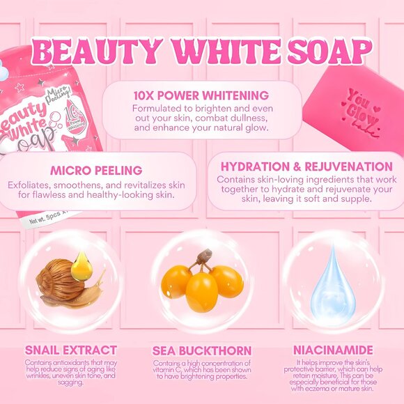 Beauty White Soap by You Glow Babe - Picture 4 of 4